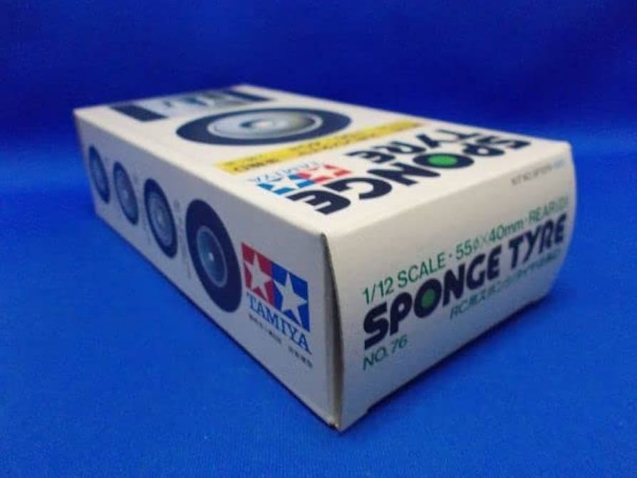 Amazon | 小鹿タミヤ 1/12 RC用スポンジタイヤ後輪D NO.76